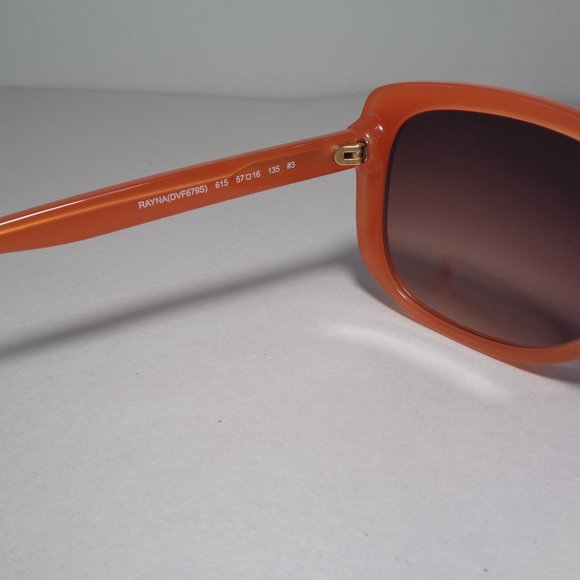 Diane von Furstenberg RAYNA DVF679S Papaya New Women\'s Sunglasses main image 10